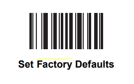 DS2208 Reset to Factory Settings